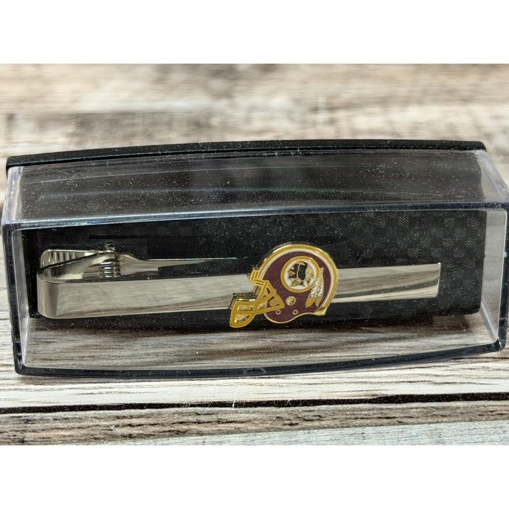 NFL Washington Redskins Tie Clip Silver New‎ Helmet
